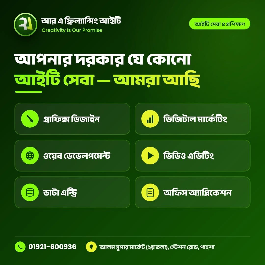 IT services poster